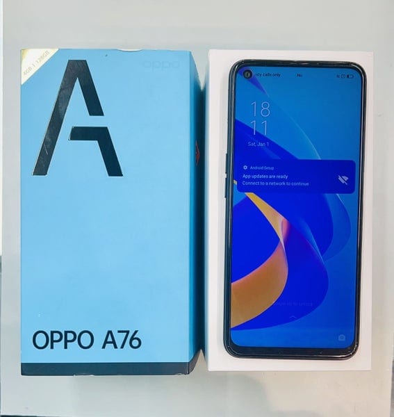 f75ab39e-aa5d-4dbe-9d07-5c099189d890-2.jpg Oppo A76 (6.56-inch 4GB RAM 128GB Storage) Smartphone - Black OPEN BOX