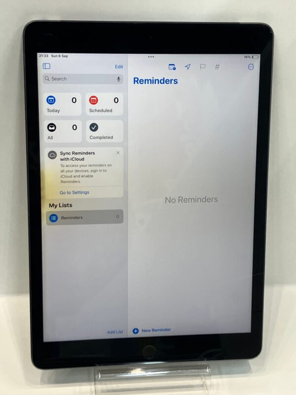 Apple iPad 9th Gen 10.2-Inch 64GB Space Grey Wi-Fi + Cellular Good Condition
