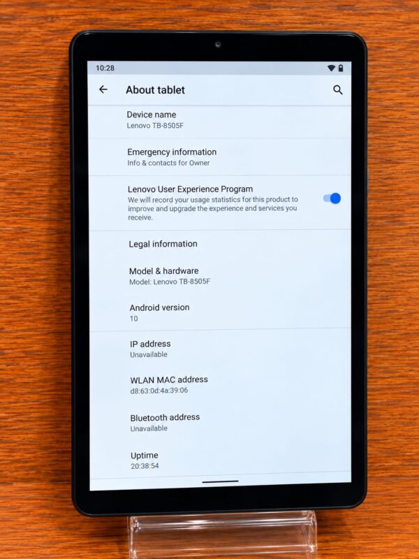 Lenovo Tab M8 TB-8505F 8-inch 32GB Wi-Fi Black – Good Condition
