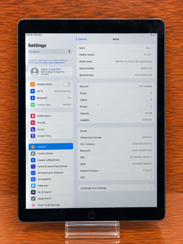 5e37a0c6-4835-40e4-8984-208a77b49a89-1.jpg Apple iPad Pro 12.9-inch 2nd Gen 64GB Silver Wi-Fi + Cellular – Good Condition