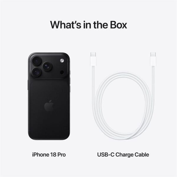 Apple iPhone 18 Pro 256GB Black – Brand New Factory Sealed