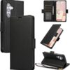 Urban Premium Leather Wallet Case for Samsung Galaxy S23+ – Black