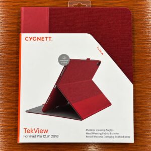80f78e4e-aa62-4c21-b1d5-63dbf30bc3ff.jpg Cygnett TekView Case for iPad Pro 12.9-inch 2018 – Red Folio Cover with Apple Pencil Holder