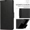 Urban Premium Leather Wallet Case for Samsung Galaxy S23+ – Black