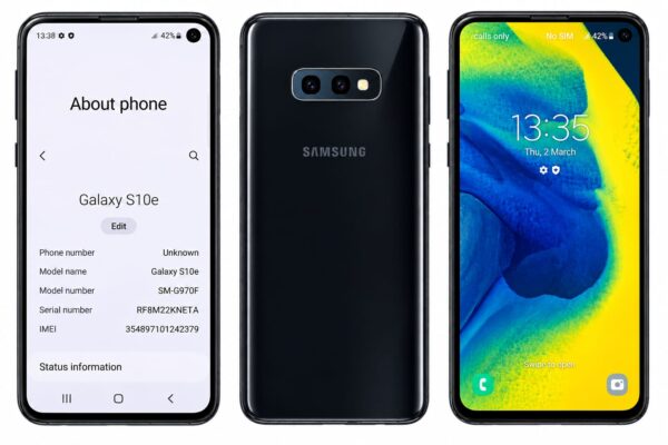 Samsung Galaxy S10e 128GB Black Unlocked phone – Good Condition