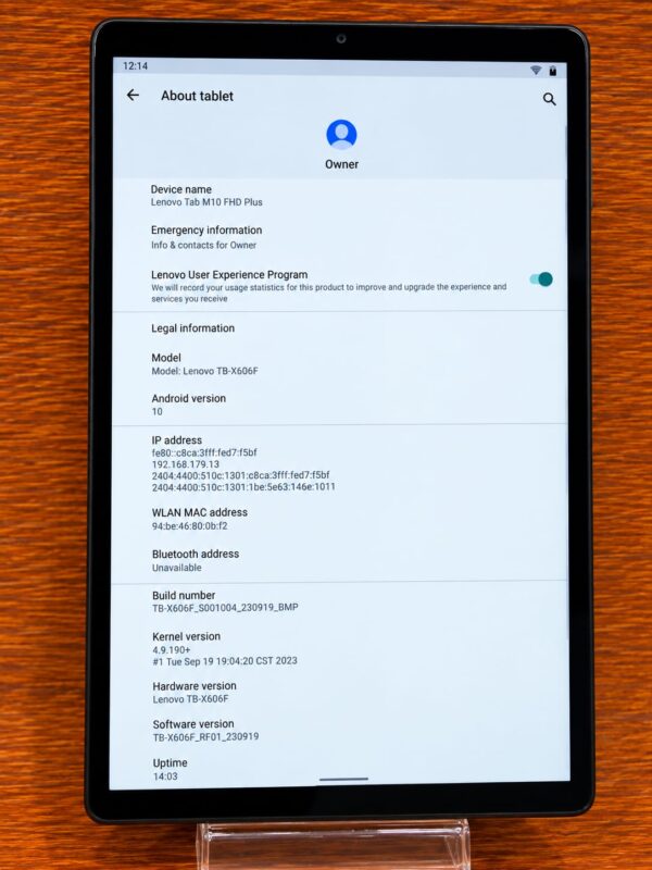 febafb53-0dcf-437d-8bc6-1c1d24955a79-2.jpg Lenovo Tab M10 FHD Plus 10.3-inch 64GB 4GB RAM Wi-Fi Iron Grey – Excellent Condition