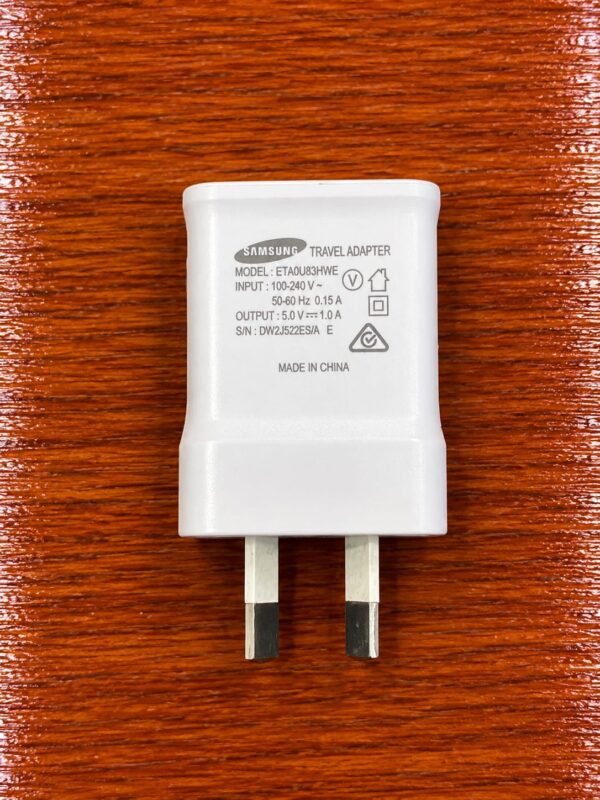 11184332-b732-4d41-9674-c8100481fb11.jpg Genuine Samsung 1A USB Wall Charger Travel Adapter 5V 1A – White