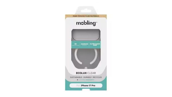 Mobling Ecolux MagSafe Clear Case for iPhone 17 Pro Max – Protection case