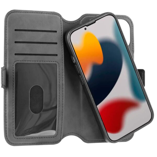 f9767375-a6b7-4a92-a0be-046c43287e9e-1.jpg 3SIXT Neo Wallet Case for iPhone 12 Mini / iPhone 13 Mini 5.4-inch-Black